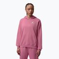 Кофта жіноча Jordan Fleece Hoodie desert berry/white