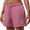 Шорти жіночі Jordan Fleece desert berry/white 3