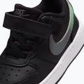 Взуття дитяче Nike Court Borough Low black/smoke grey/white/illusion green 5