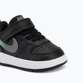 Взуття дитяче Nike Court Borough Low black/smoke grey/white/illusion green 7