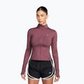 Кофта для бігу жіноча Nike Swift Dri-Fit Full Zip pink smoke
