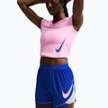 Шорти для бігу жіночі Nike Tempo Dri-Fit Unlined old royal/football grey/pink rise 4