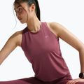 Футболка для бігу жіноча Nike Swift Dri-Fit Tank Top pink smoke 6