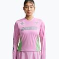 Лонгслів для бігу жіночий Nike Swift Jersey Top pink rise/illusion green