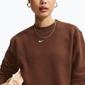 Кофта жіноча Nike Studio Fleece cacao wow/sail 5