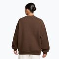 Кофта жіноча Nike Studio Fleece Medium Weight cacao wow/sail 2