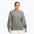 Кофта жіноча Nike Studio Fleece Lightweight dark grey heather/sail