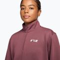 Кофта тренувальна жіноча Nike Studio Fleece Sport pink smoke/mystic dates/white 3