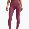 Легінси жіночі Nike One pink smoke/pink smoke/pink rise/white 4
