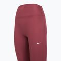 Легінси жіночі Nike One pink smoke/pink smoke/pink rise/white 9