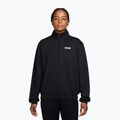 Кофта тренувальна жіноча Nike Studio Fleece Sport black/university red/white