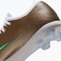 Футбольне взуття дитяче Nike Jr. Vapor 17 Pro "Kylian Mbappé" Metallic Gold/Green Glow 7