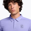 Футболка тенісна чоловіча Nike Court Advantage purple pulse/gridiron 3