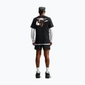 Футболка для бігу чоловіча Nike Dri-Fit Graphic black/white 2