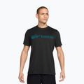 Футболка для бігу чоловіча Nike Dri-Fit Running T-Shirt black/bright spruce