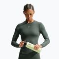 Лонгслів для тренувань жіночий Nike One Fitted camo green/white