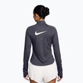 Лонгслів для бігу жіночий Nike Tempo Swoosh Run Dri-Fit 1/4-Zip LS gridiron/white 2