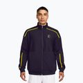 Кофта тенісна чоловіча Nike Court Heritage purple dynasty/lemon venom