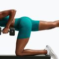 Шорти жіночі Nike Pro Seamless High-Waisted Biker 5" bright spruce 5