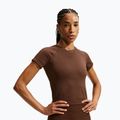 Футболка для тренувань жіноча Nike Pro Seamless Dri-Fit SS cacao wow 4