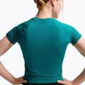 Футболка для тренувань жіноча Nike Pro Seamless Dri-Fit SS bright spruce 5
