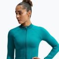 Кофта тренувальна жіноча Nike Pro Seamless Full Zip Top bright spruce 5