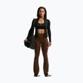 Легінси жіночі Nike One High Waisted Flared cacao wow/white 2