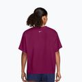 Футболка для тренувань жіноча Nike Pro Dri-Fit Loose true berry/white 2