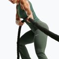 Легінси жіночі Nike One High Waisted Flared camo green/white 5