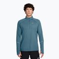 Кофта для бігу чоловіча Nike Miler Dri-Fit UV 1/2 Zip smokey blue