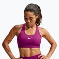 Спортивний бюстгальтер жіночий Nike Swoosh Medium Support true berry/white 4