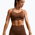 Спортивний бюстгальтер жіночий Nike Pro Seamless Light Support Sports Bra cacao wow