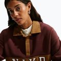 Кофта жіноча Nike Studio Fleece Medium Weight mystic dates/light british tan/sail 5