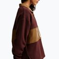 Кофта жіноча Nike Studio Fleece Medium Weight mystic dates/light british tan/sail 6