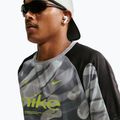 Футболка для бігу чоловіча Nike Dri-FIT Printed SS smoke grey/black/light lemon twist 6