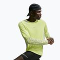 Лонгслів для бігу чоловічий Nike Stride light lemon twist/grey fog 4