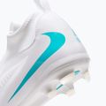 Футбольне взуття дитяче Nike Phantom 6 High Academy Jr FG/MG white/white/dusty cactus 7