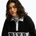 Кофта жіноча Nike Studio Fleece Medium Weight total black/sail/sail 5