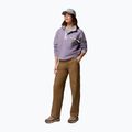 Кофта флісова жіноча Columbia Helvetia II Cropped Half Snap Fleece shale purple/lavender haze/citron haz 2