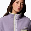 Кофта флісова жіноча Columbia Helvetia II Cropped Half Snap Fleece shale purple/lavender haze/citron haz 5