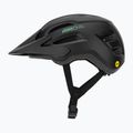 Шолом велосипедний дитячий Giro Fixture II MIPS matte black/vivid green 3