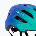 Шолом велосипедний дитячий Giro Fixture II matte aqua green/blue jewel fade 7
