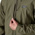 Куртка дощовик чоловіча Patagonia Insulated Boulder Fork Rain basin green 6