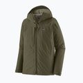 Куртка дощовик чоловіча Patagonia Insulated Boulder Fork Rain basin green 8