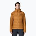 Пуховик жіночий Patagonia Down Sweater Hoody cinnamon brown