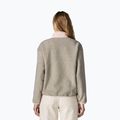 Кофта флісова жіноча Patagonia Synchilla oatmeal heather w/pink frost 2