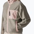 Кофта флісова жіноча Patagonia Synchilla oatmeal heather w/pink frost 4
