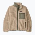 Куртка вітрозахисна жіноча Patagonia Classic Retro-X dark natural w/river rock green 4