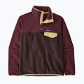Кофта флісова жіноча Patagonia Lightweight Synchilla Snap-T Pullover den brown
