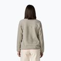 Кофта флісова жіноча Patagonia Lightweight Synchilla Snap-T Pullover oatmeal heather w/moonrise taupe 2